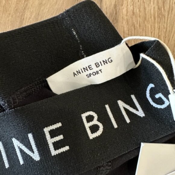 NWT Anine Bing Sport Sweatpant Leggings- Size Large - Picture 4 of 4